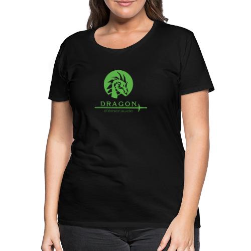 dragon d'émeraude vert - T-shirt Premium Femme