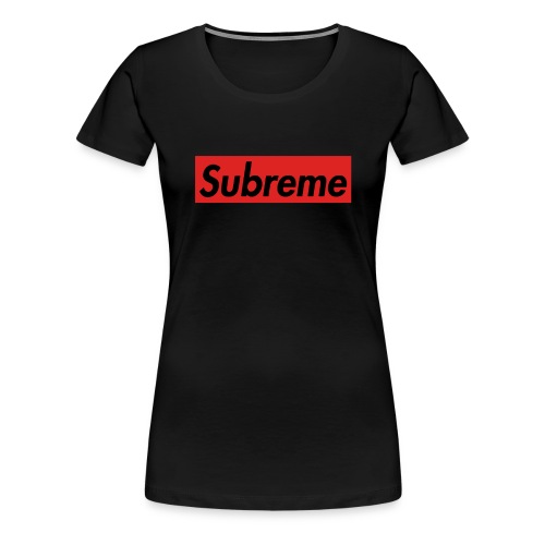 Soupreme meme logo - Women's Premium T-Shirt