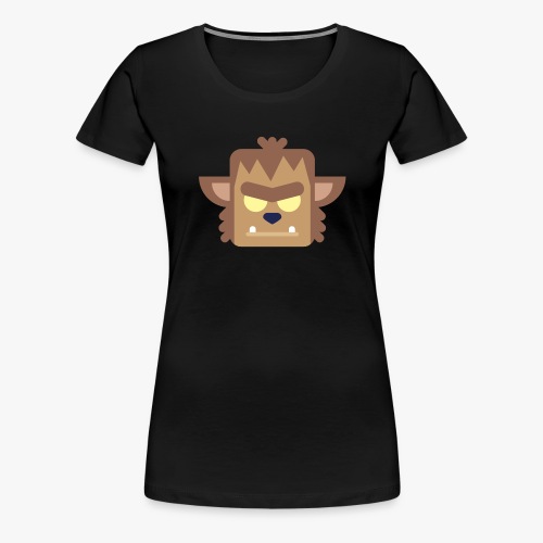Mini Monsters - Werewolf - Dame premium T-shirt