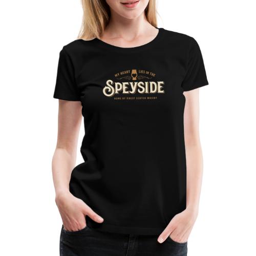 Regional Heart Speyside 2 - Frauen Premium T-Shirt