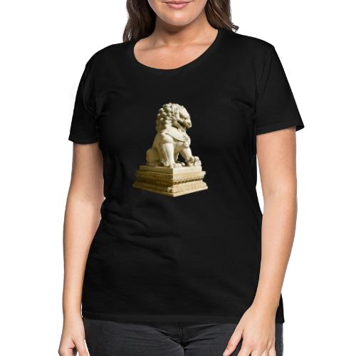 Fu Hund Tempelwächter Wächterlöwe Buddha China - Frauen Premium T-Shirt