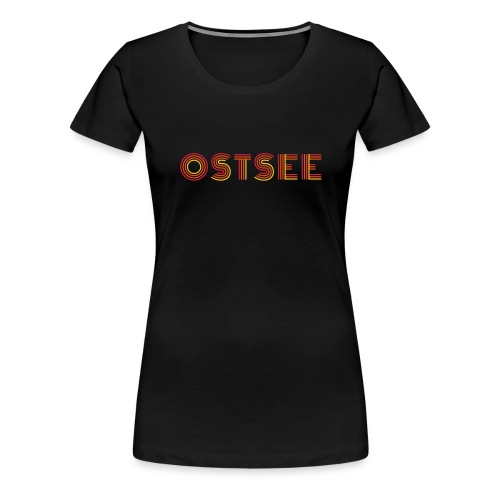 Ostsee Retro - Frauen Premium T-Shirt