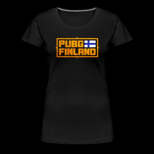 PUBG Finland - Naisten premium t-paita