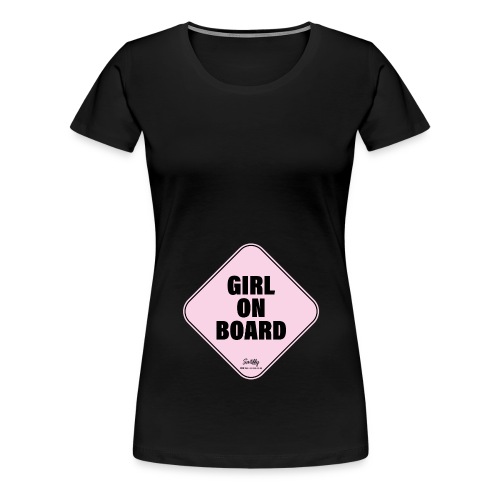 GIRL ON BOARD - Women's Premium T-Shirt