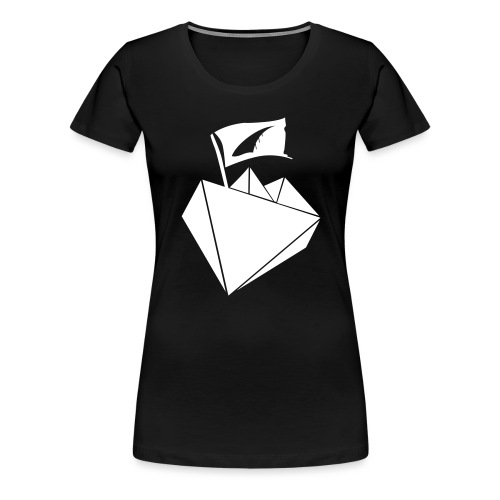 Flagship - Seebrücke Papierschiffchen - Frauen Premium T-Shirt