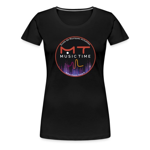Logo MUSIC TIME 2020 - T-shirt Premium Femme