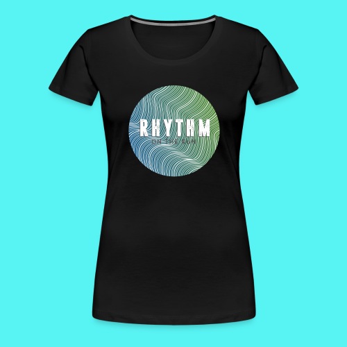 Rhythm On The Run Logo - Women's Premium T-Shirt