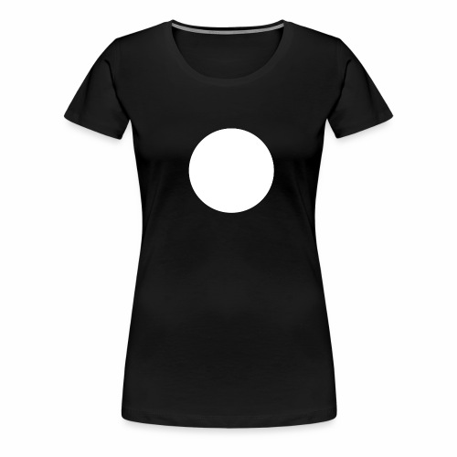 white circle - Premium-T-shirt dam