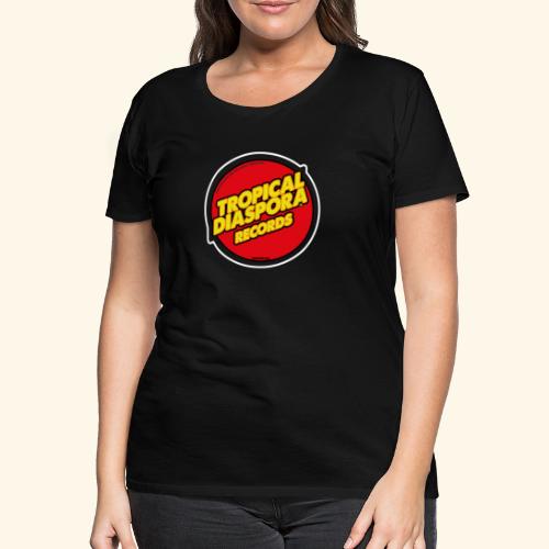Tropical Diaspora Records naklejka uliczna Logo - Koszulka damska Premium