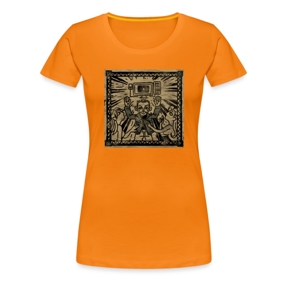 Fresque - T-shirt Premium Femme orange