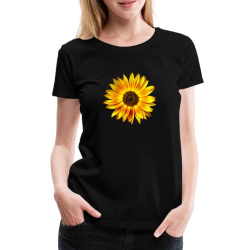 Sonnenblume gelb Sommer - Frauen Premium T-Shirt