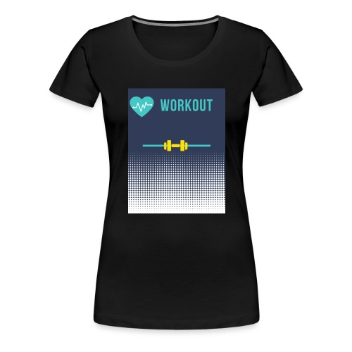 Gym Workout T-Shirt - Frauen Premium T-Shirt