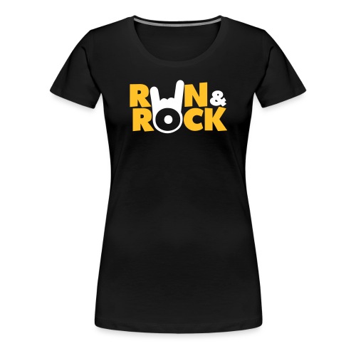 Run and Rock - Camiseta premium mujer
