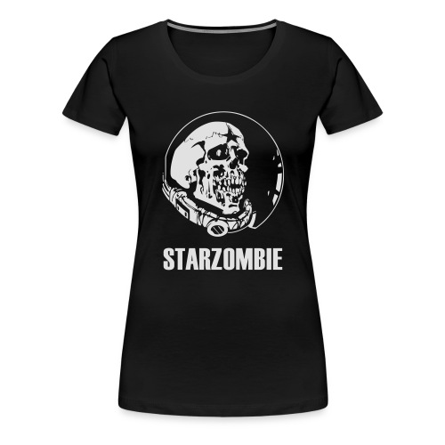 STARZOMBIE White Logo - Premium-T-shirt dam