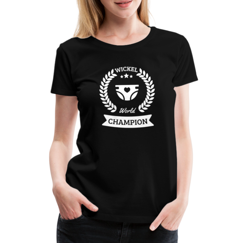 Baby Wickel World Champion - Frauen Premium T-Shirt