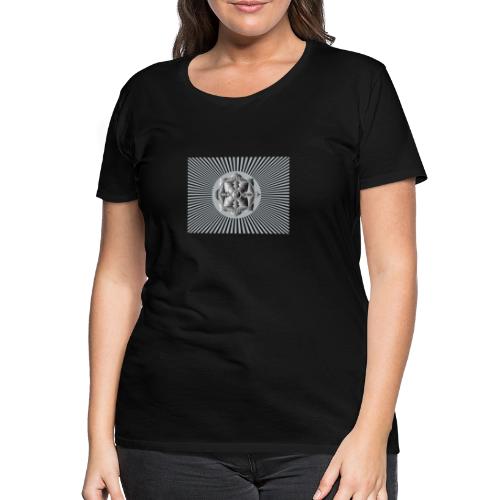 Lotus Glück Buddha - Frauen Premium T-Shirt