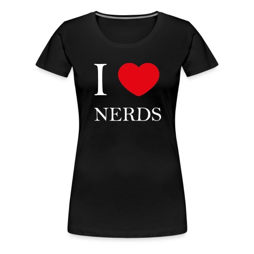 Nerds Shirt gif - Frauen Premium T-Shirt
