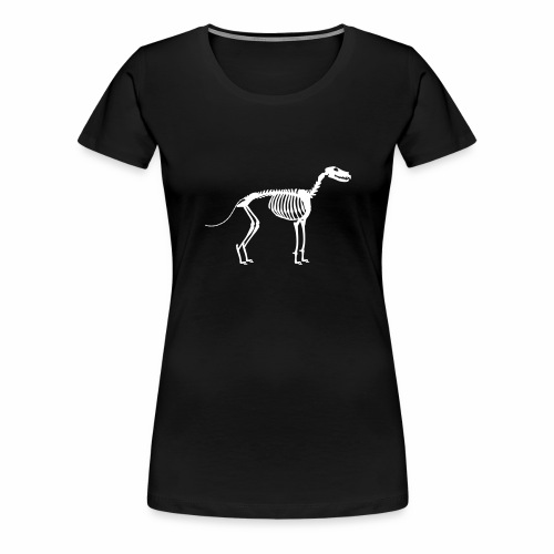 Paikka Luuranko Stay Skeleton - Naisten premium t-paita