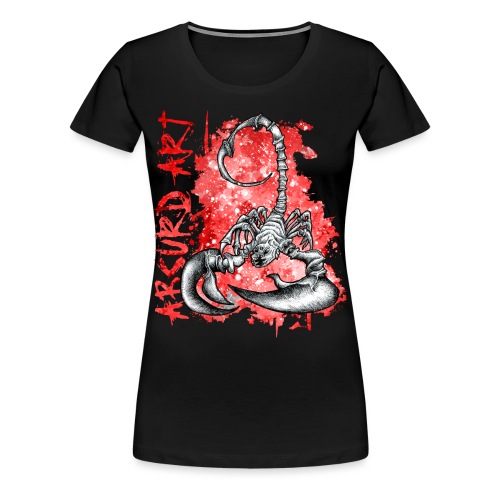 Knochentierchen Skorpion - Frauen Premium T-Shirt
