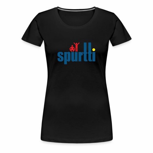 Spurtti Logo - Naisten premium t-paita