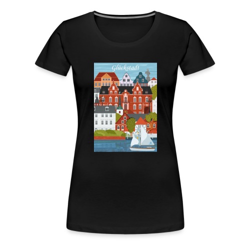 Glückstadt Dansk Design - Frauen Premium T-Shirt