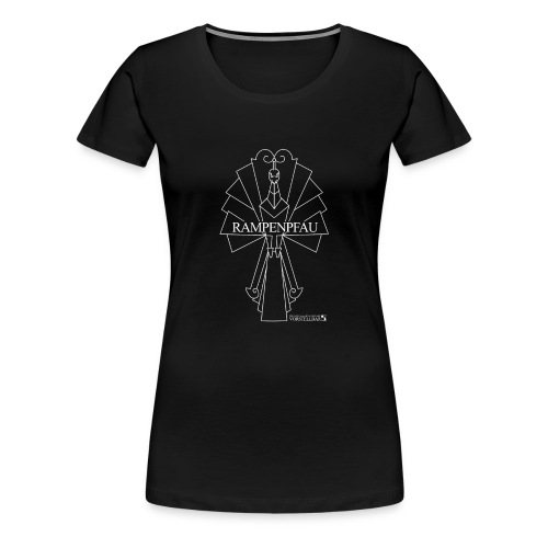 Vorstellbar Rampenpfau Logoshirt - Frauen Premium T-Shirt