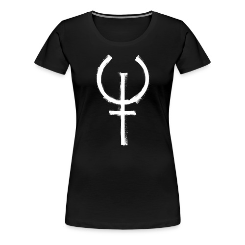 symbol neptun 1 - Frauen Premium T-Shirt