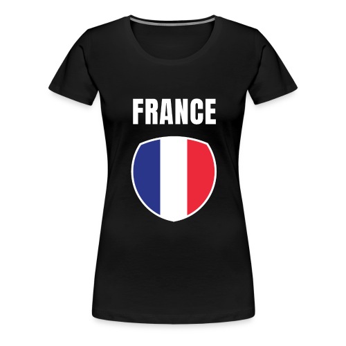 Pays France - T-shirt Premium Femme