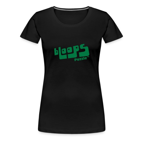 Women’s Organic Tank Top bLoops Puzzle™ - Dame premium T-shirt