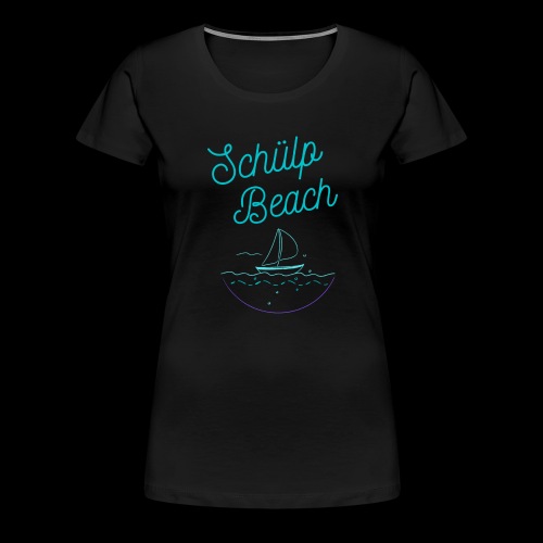 Schülp Beach 5 - Frauen Premium T-Shirt
