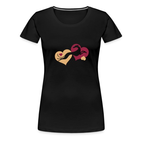 Lévrier Valentin - T-shirt Premium Femme