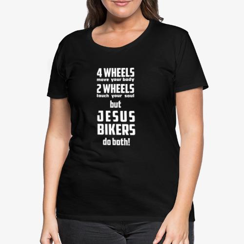 4 Wheels - Frauen Premium T-Shirt