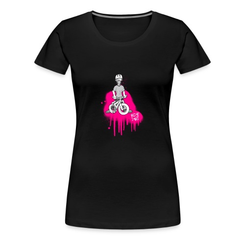 RIDE DIRT - Frauen Premium T-Shirt