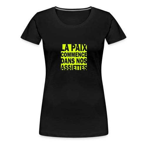 PAIX2 - T-shirt Premium Femme