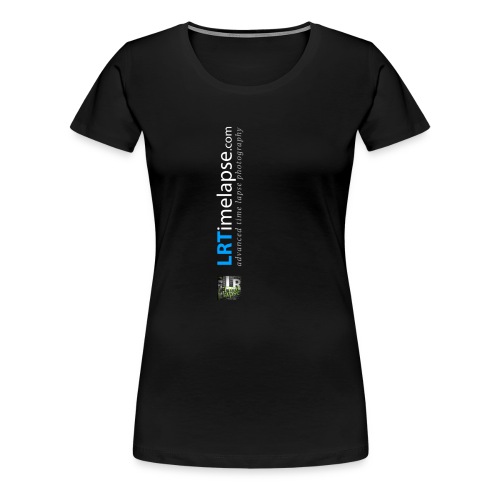 LRTImelapse Shirt Logo Vorne Hoch breiter3 png - Frauen Premium T-Shirt
