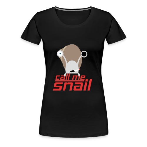 SNAIL - T-shirt Premium Femme