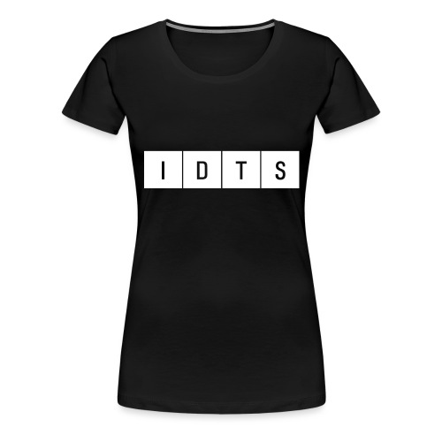 IDioTS VIT - Premium-T-shirt dam