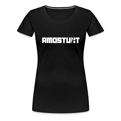 amostunt vit no name png - Premium-T-shirt dam