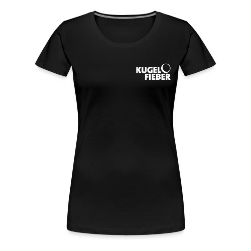Kugelfieber weiss - Frauen Premium T-Shirt