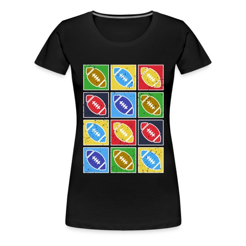 American Football Fan Shirt Geschenkidee - Frauen Premium T-Shirt