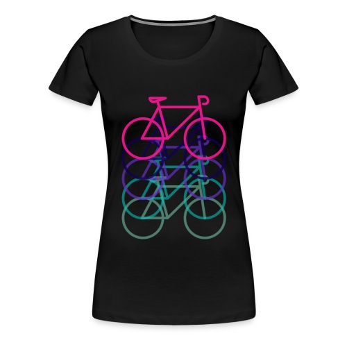 Fahrrad Fahrradfahrer Bike Geburtstag Geschenkidee - Frauen Premium T-Shirt
