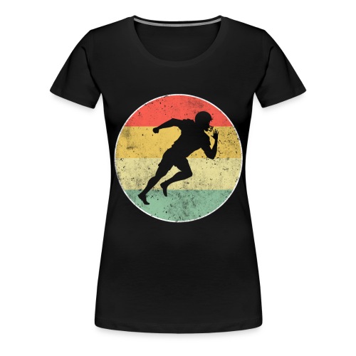 American Football Fan Spieler Geschenk - Frauen Premium T-Shirt