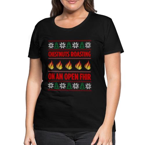 Ugly Christmas Sweater - Koszulka damska Premium