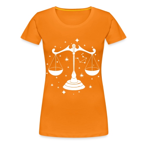 Sternzeichen Harmonische Waage September Oktober - Frauen Premium T-Shirt