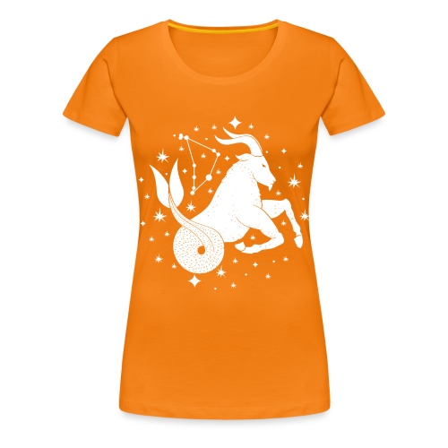 Sternzeichen Ehrgeiziger Steinbock Dezember Januar - Frauen Premium T-Shirt