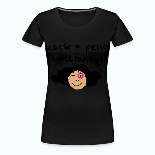 zack peng volljährig - Frauen Premium T-Shirt