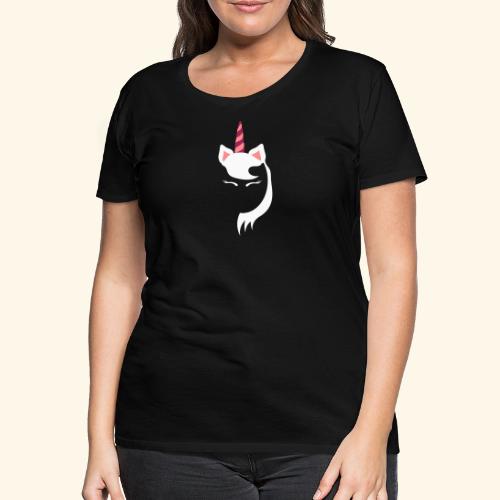 Unicorn Face - Frauen Premium T-Shirt