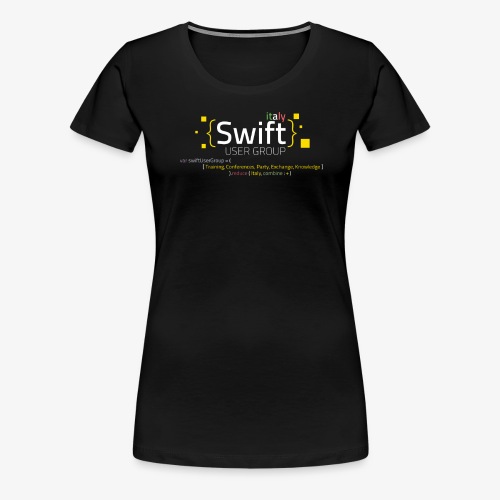 Swift tShirt2 png - Premium T-skjorte for kvinner