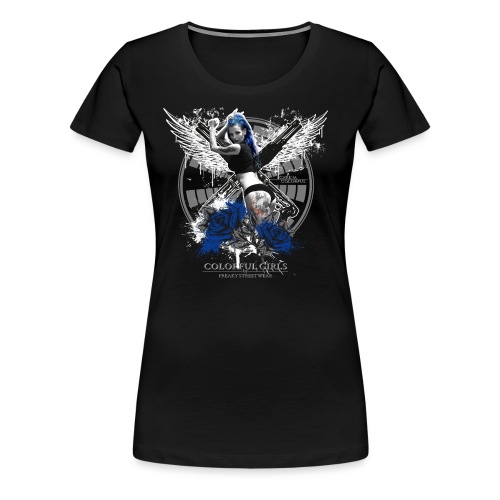 Crazy Lady DC - Frauen Premium T-Shirt