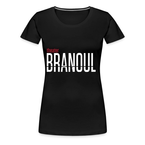 Branoul Logo rood wit - Vrouwen Premium T-shirt